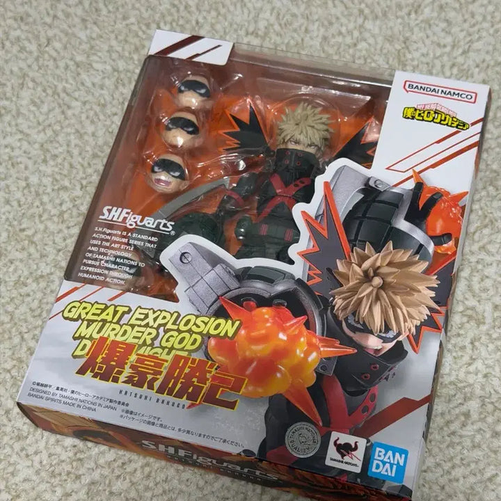 [BUNJANG] My Hero Academia Katsuki Bakugo SHF Figure / [새상품] 히로아카 바쿠고 shf 피규어