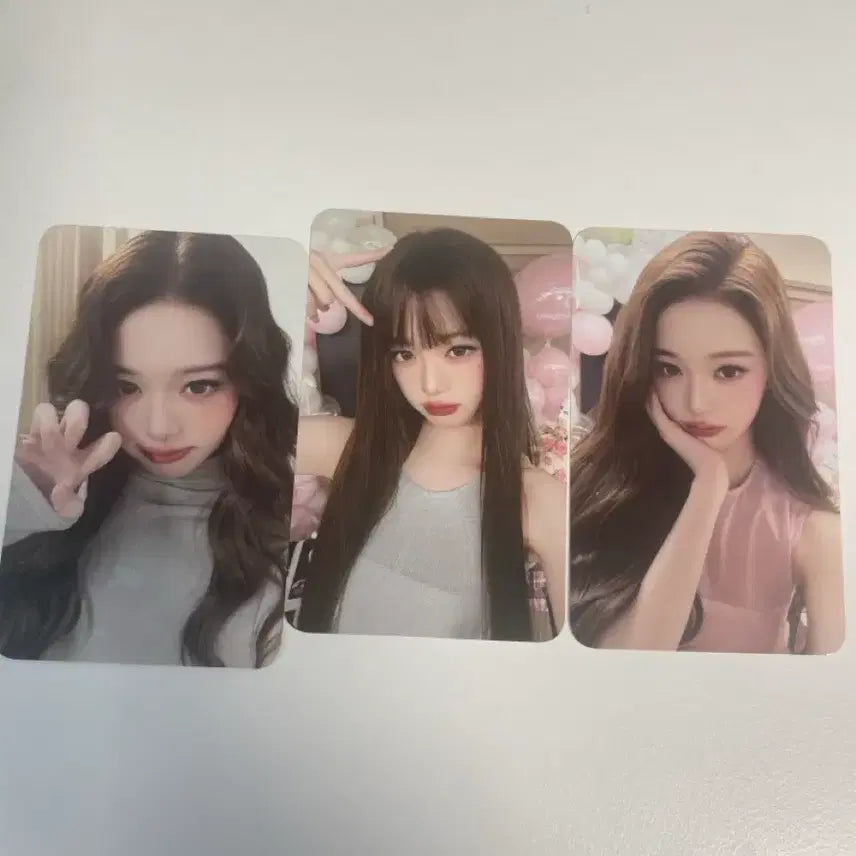[BUNJANG] Jang Wonyoung Dyson Limited Edition Photocard Set / 장원영 다이슨 한정판 포토카드 3장 세트