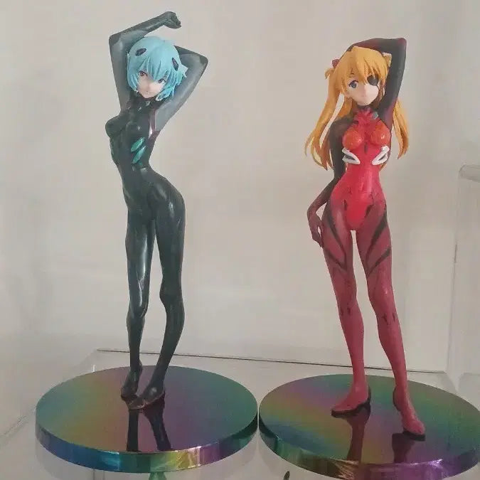 [BUNJANG] Evangelion Asuka &amp; Rei Figure Bundle / su료 포함)에반게리온 아스카 레이 피규어 일괄 판매합니다