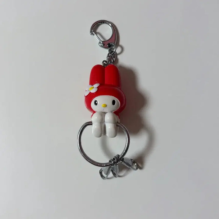 [BUNJANG] Rare Vintage Red My Melody Keychain Strap / 레어 고전 빨간 마이멜로디 키링 스트랩 고전빨마 빨간마멜