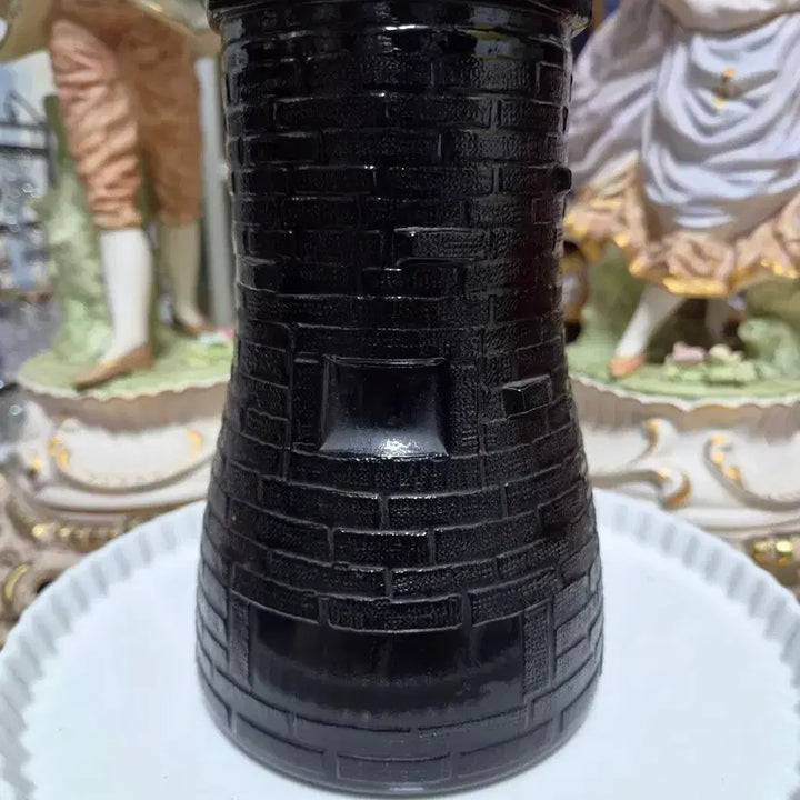 [BUNJANG] Cheomseongdae Black Glass Objet / 첨성대형 흑유리 오브제