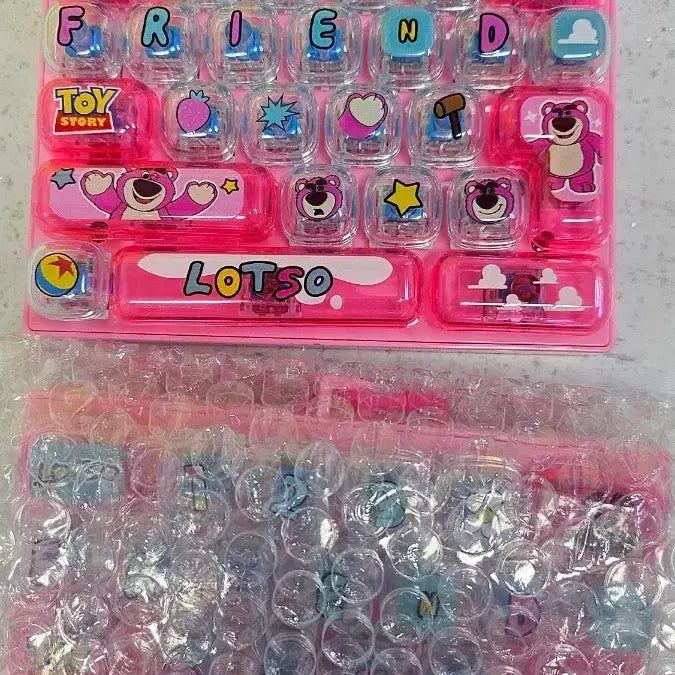 [BUNJANG] Toy Story Lotso Giant Keycap / 토이스토리 랏소 대왕키캡 대왕키보드키캡 새상품 바로배송