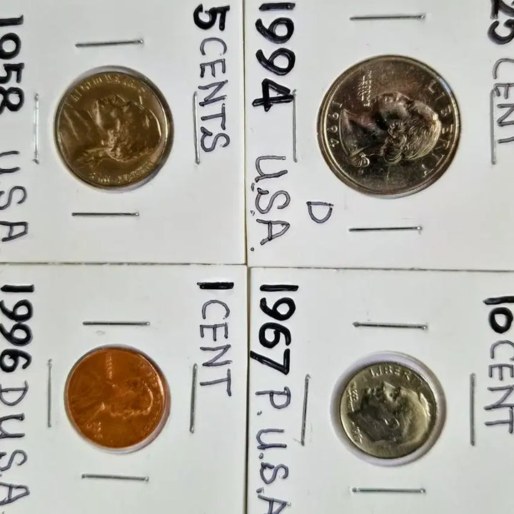 [BUNJANG] US Coins (1958-1996) Special Mint Years / 미국 주화 (1958~1996) 특년도.