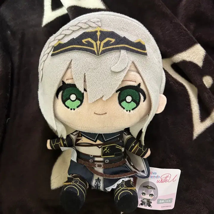 [BUNJANG] Hololive Production Noel Shirogane Plush Doll (New) / 홀로라이브 3기생 시로가네 노엘 인형 누이 (새상품)