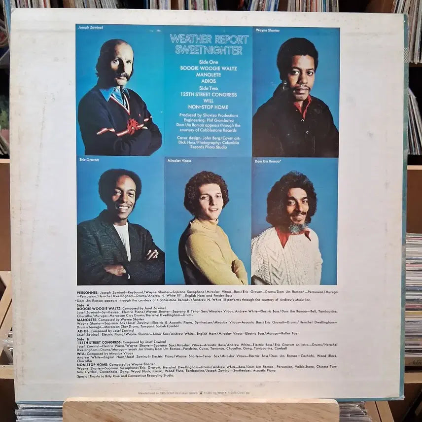 [BUNJANG] Weather Report Sweetnighter Fusion Jazz LP / 퓨전 재즈 밴드 웨더 리포트 LP