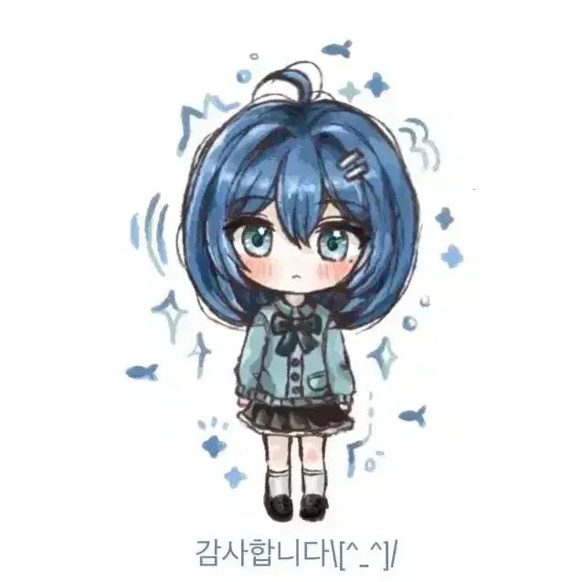 [BUNJANG] Boljjibu SD Custom Illustration Commission / [할인중]개싼 몽글몰랑 전신 풀채 SD 그림 커미션!