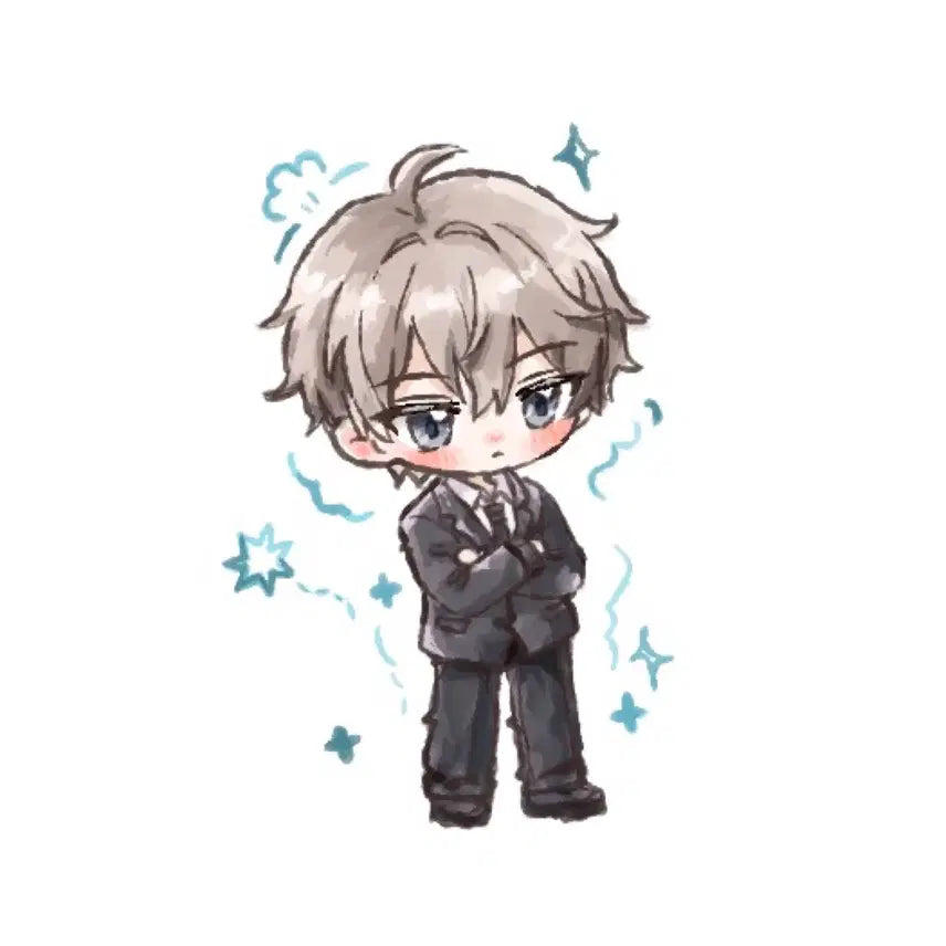 [BUNJANG] Boljjibu SD Custom Illustration Commission / 몽글몰랑 전신 풀채 수채화 SD 그림 커미션!