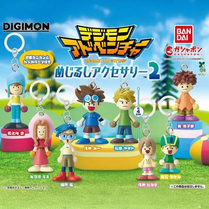 [BUNJANG] Bandai Digimon Adventure Mezurushi Gacha Vol. 2 Unsealed Full Set / 반다이 디지몬 어드벤쳐 메지루시 가챠 2탄 미개봉 풀세트