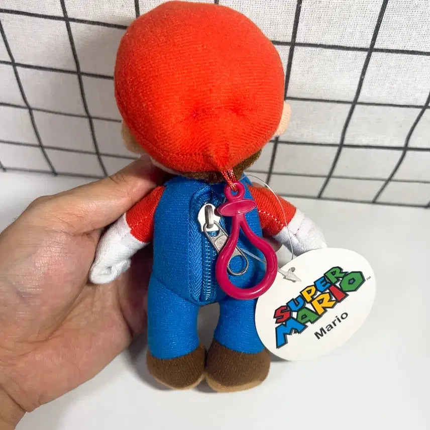 [BUNJANG] Nintendo Super Mario Plush Keychain / 닌텐도 슈퍼 마리오 봉제 인형 키링