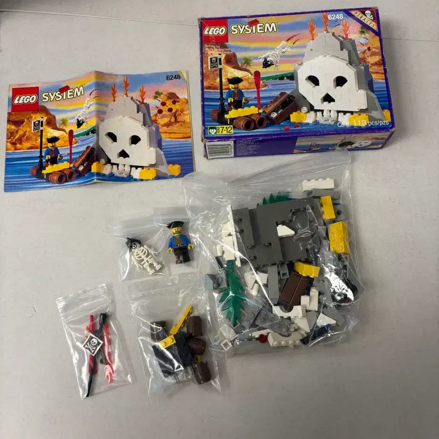 [BUNJANG] LEGO 6248 Skull Island Pirates Set / 올드레고 6248 비밀의유령섬