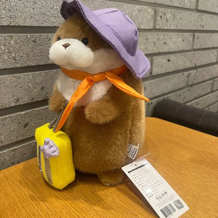 [BUNJANG] Usowso Jjang Brown 27 cm Plush Toy / 가족여행 우소우소짱  27cm, 2개