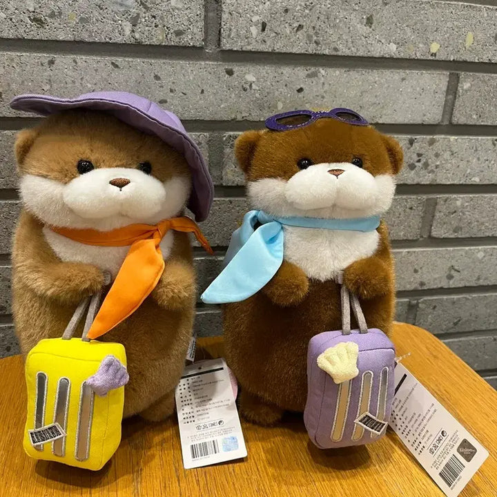 [BUNJANG] Usowso Jjang Brown 27 cm Plush Toy / 가족여행 우소우소짱  27cm, 2개