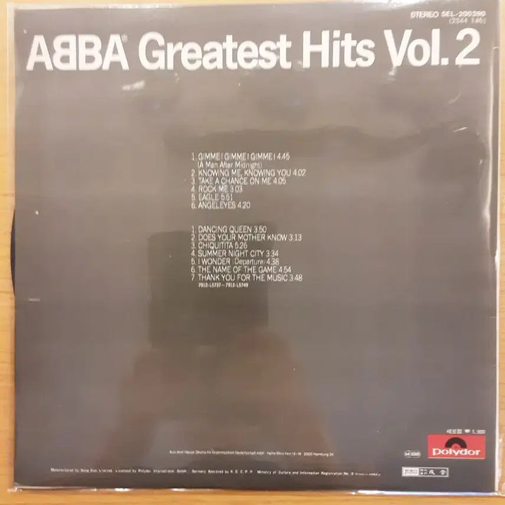 [BUNJANG] ABBA The Hits LP / 아바 힛트 lp
