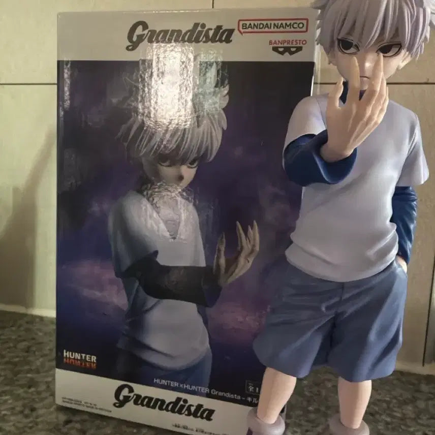 [BUNJANG] Bandai Namco Grandista Killua Figure / 키르아 피규어