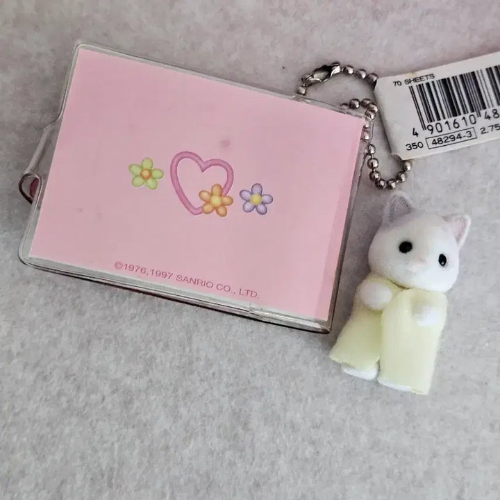 [BUNJANG] Vintage Kahana Hello Kitty Classic Mini Diary Charm / 빈티지 카오하나 헬로키티 고전 수첩 키링 키티수첩 미니 다이어리