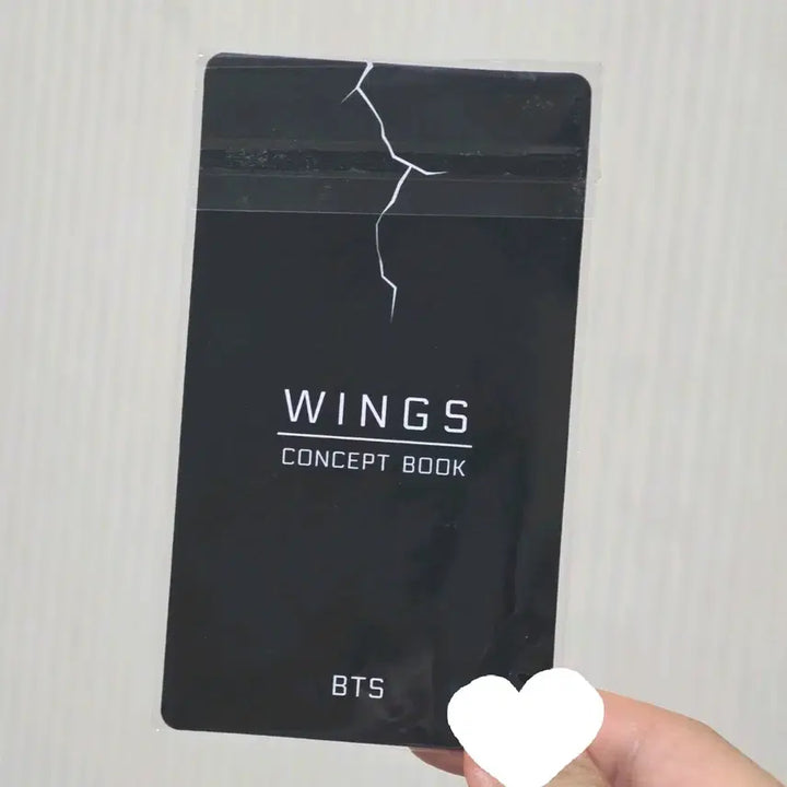 [BUNJANG] BTS Wings Concept Book Jungkook Lenticular Photocard / 방탄 윙즈 컨셉북 렌티큘러 포토카드 정국