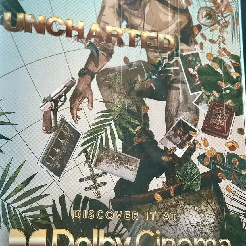 [BUNJANG] Uncharted Dolby Poster (A3) - Limited Edition / [초희귀한정판]영화 언차티드 돌비 포스터(A3)언챠티드 돌비포스터