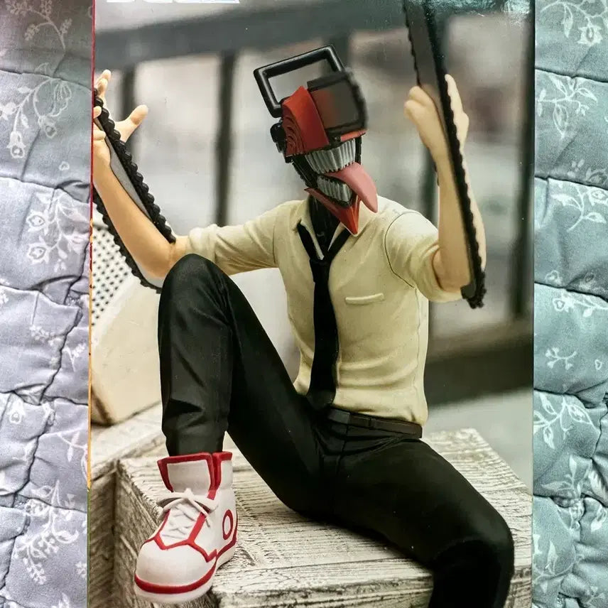 [BUNJANG] Chainsaw Man Sega Noodles Stopper Figure (Sealed) / 미개봉) 체인소맨 세가 누들스토퍼