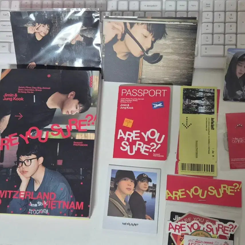 [BUNJANG] SEVENTEEN ARE YOU SURE 2 Photobook &amp; Goods Set / ARE YOU SURE 2 포토북 + 굿즈 세트구성