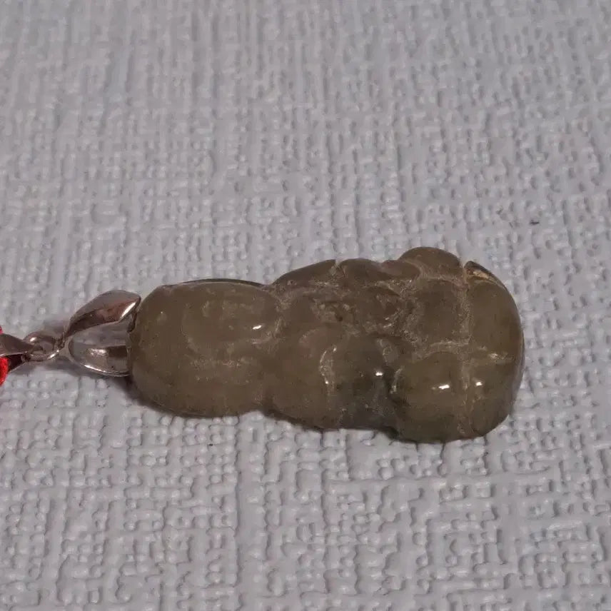 [BUNJANG] Natural Jadeite Guanyin Bodhisattva Buddha Pendant / 천연 비취 [ 관세음 보살 ] 불상 펜던트 [ 비취옥 ]