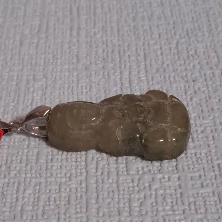 [BUNJANG] Natural Jadeite Guanyin Bodhisattva Buddha Pendant / 천연 비취 [ 관세음 보살 ] 불상 펜던트 [ 비취옥 ]