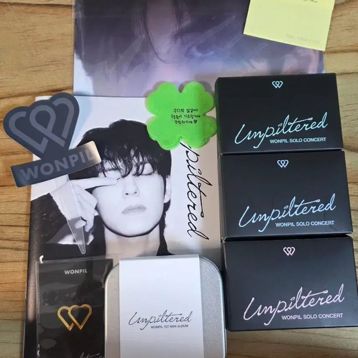 [BUNJANG] DAY6 Wonpil Unfiltered Bundle Set / 원필 언필터드 굿즈일괄