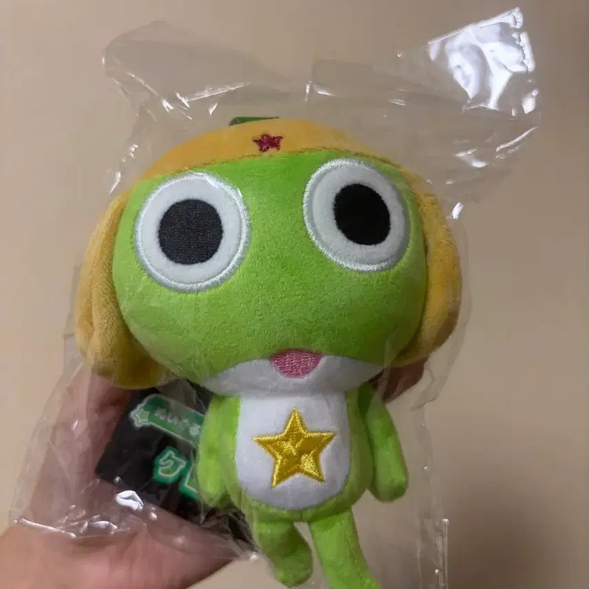 [BUNJANG] Keroro Plush Doll Keychain (Unsealed) / 일본 극장 판매 케로로 누이 인형 키링 미개봉