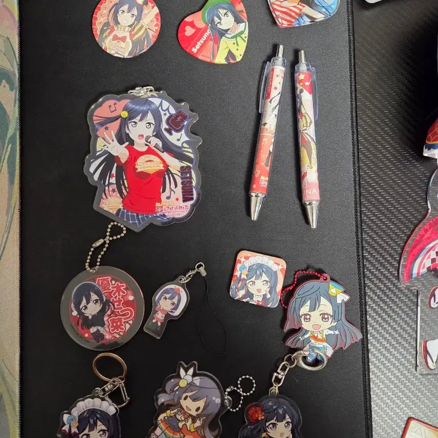 [BUNJANG] Love Live! Nijigasaki Yuki Setsuna Bundle Set Acrylic Stand, Keychain, Doll, Student ID, Birthday Card / 러브라이브 니지동 유키 세츠나 급처 일괄 판매