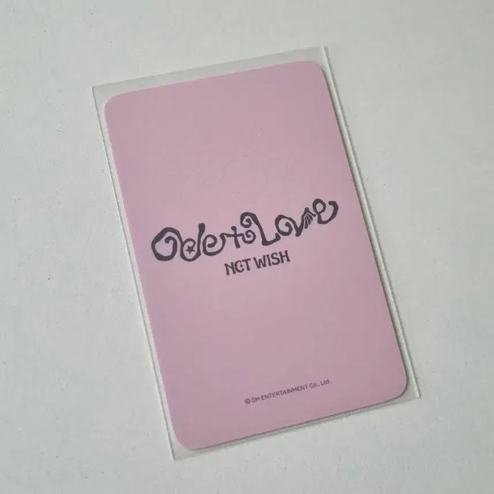 [BUNJANG] NCT WISH ODD TO LOVE WITHMUU Lucky Draw Sion Photocard / 엔시티위시 오드투러브 위드뮤 럭드 시온 포카