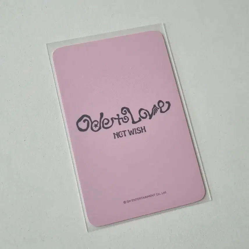 [BUNJANG] NCT WISH ODD TO LOVE WITHMUU Lucky Draw Sion Photocard / 엔시티위시 오드투러브 위드뮤 럭드 시온 포카