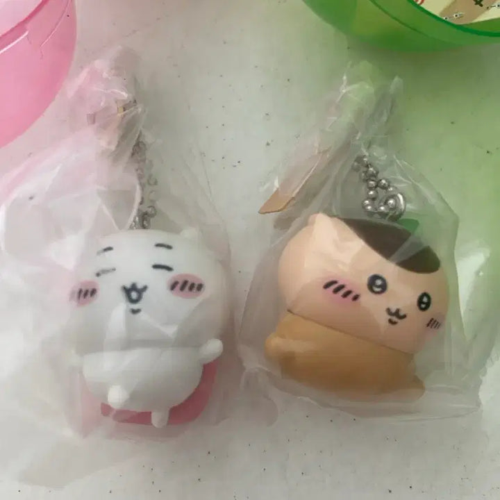 [BUNJANG] Chikawa Sushi Gacha Keychain Bundle Set / 먼작귀 초밥 스시 키링 가챠 치이카와 쿠리만쥬 2종일괄
