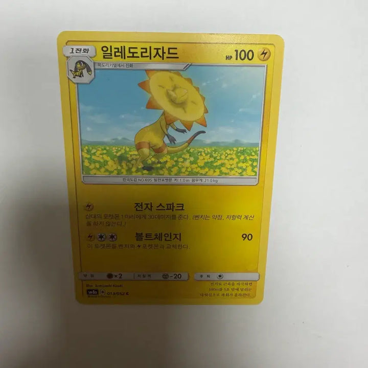 [BUNJANG] Pokemon Card - Elekid / 일레도리자드 포켓몬카드