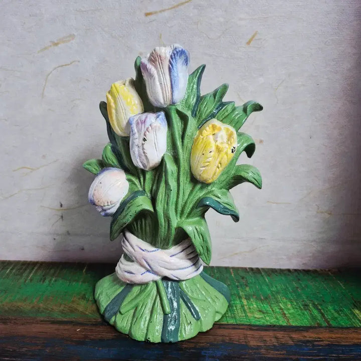 [BUNJANG] Cast Iron Tulip Doorstop / 주물