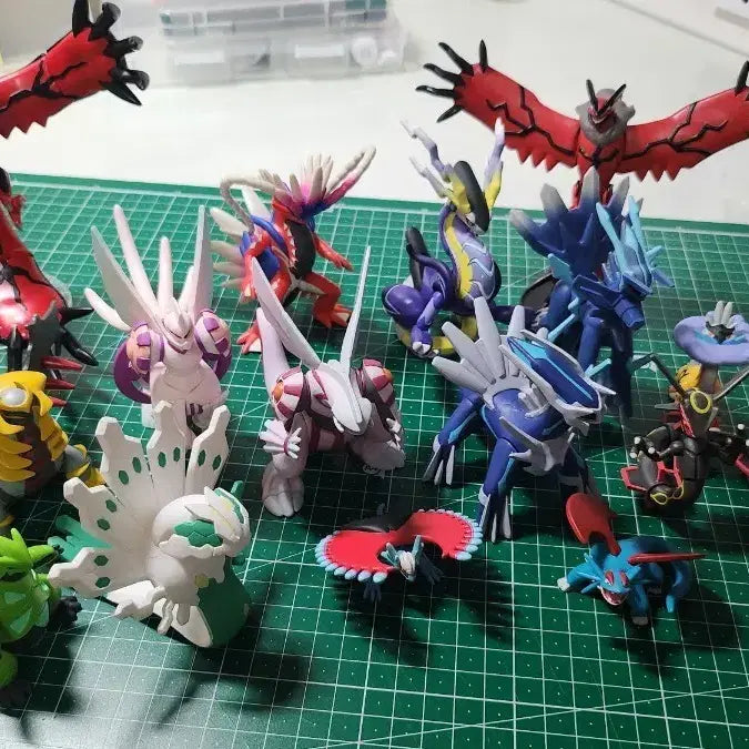[BUNJANG] Pokemon Moncolle Figure Bundle - Yveltal, Giratina, Palkia, Dialga / 포켓몬 피규어 몬코레 일괄 이벨타르 기라티나 펄기아 디아루가 등등 피규어