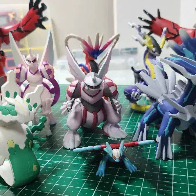 [BUNJANG] Pokemon Moncolle Figure Bundle - Yveltal, Giratina, Palkia, Dialga / 포켓몬 피규어 몬코레 일괄 이벨타르 기라티나 펄기아 디아루가 등등 피규어