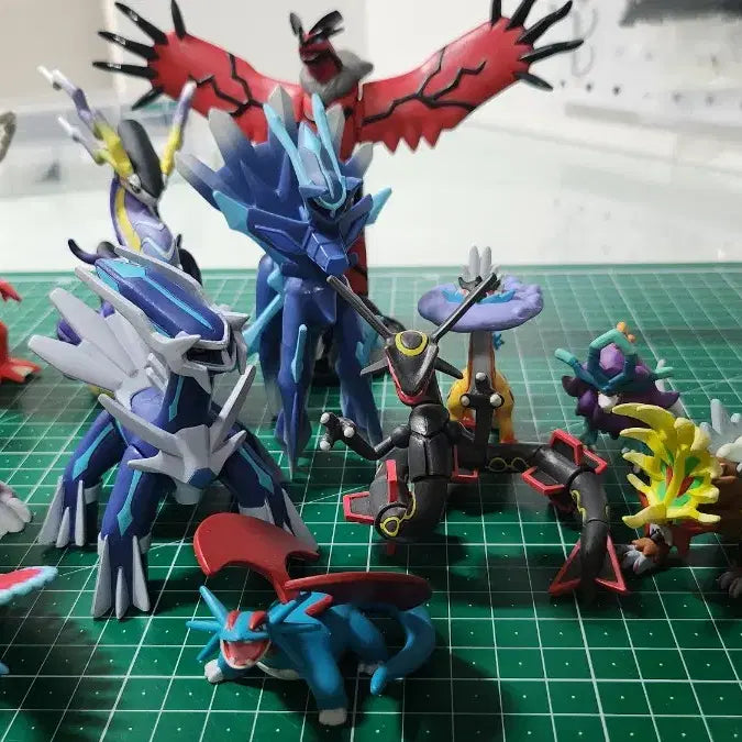 [BUNJANG] Pokemon Moncolle Figure Bundle - Yveltal, Giratina, Palkia, Dialga / 포켓몬 피규어 몬코레 일괄 이벨타르 기라티나 펄기아 디아루가 등등 피규어