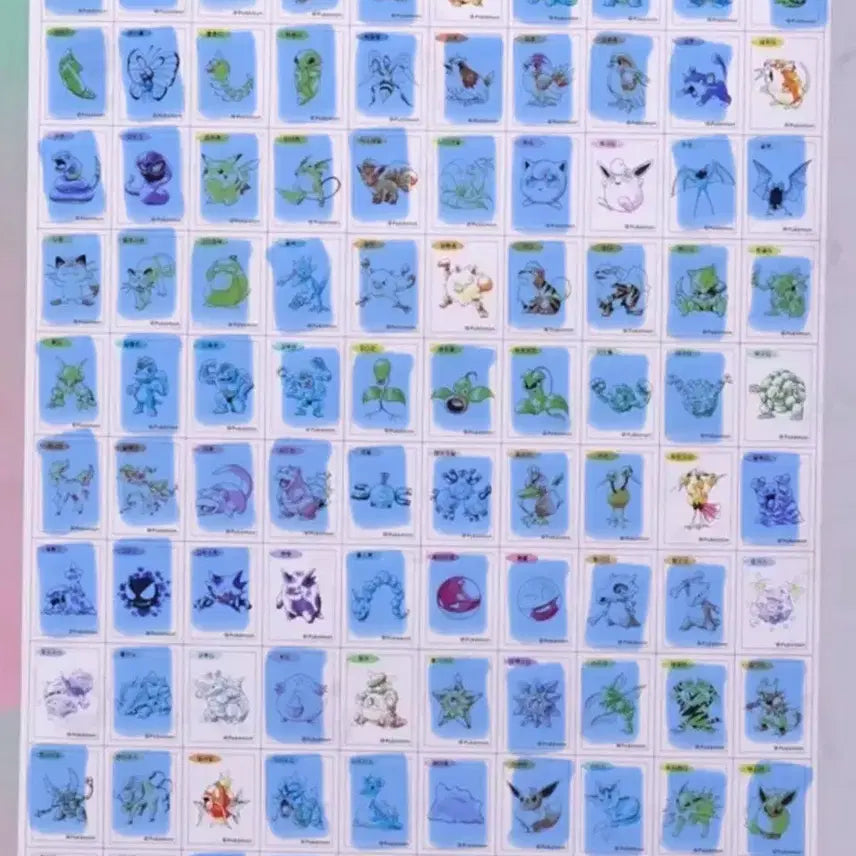 [BUNJANG] Pokemon Sticker Collection - Trade Available / 포켓몬 띠부씰 교환