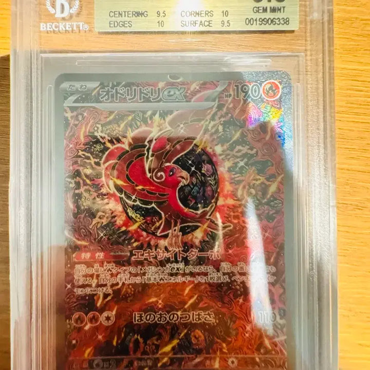 [BUNJANG] Pokemon Card Dancing Duck PSA 9.5 / (급처) 포켓몬카드 춤추새 sar 일판 9.5등급