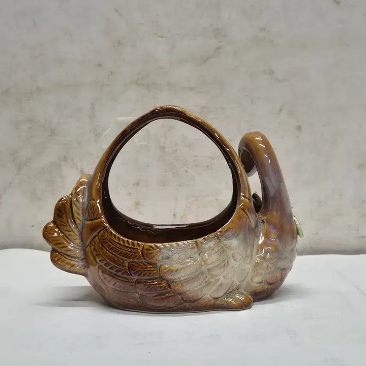 [BUNJANG] Ceramic Swan Figurine / [도자기공주 골동품] 백조 모양 도자기 (557번) +++ 블