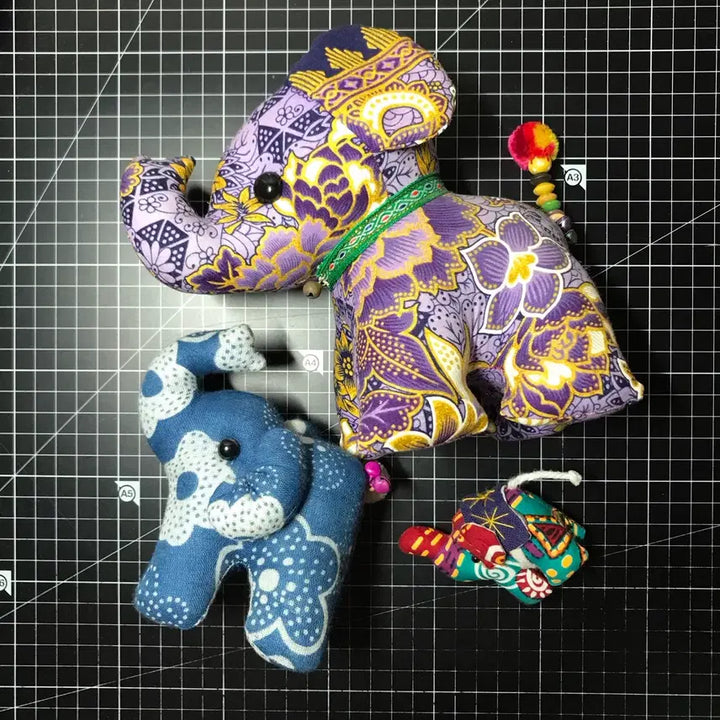 [BUNJANG] Thai Elephant Figurine Set / 태국 코끼리 인형 3종 세트판매