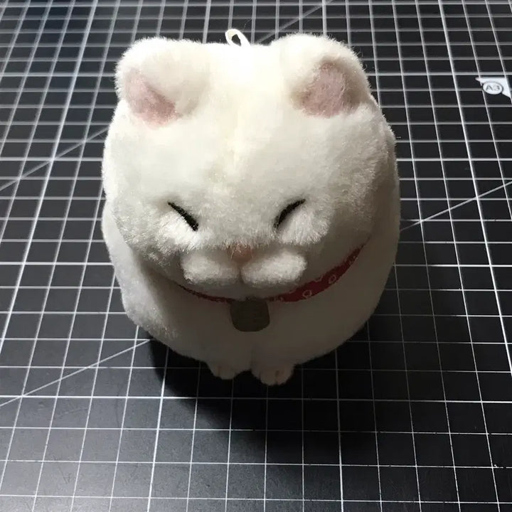 [BUNJANG] Manju Hige Mochi Cat "Mochio" Plush Doll / 만쥬히게 고양이 모치오 인형