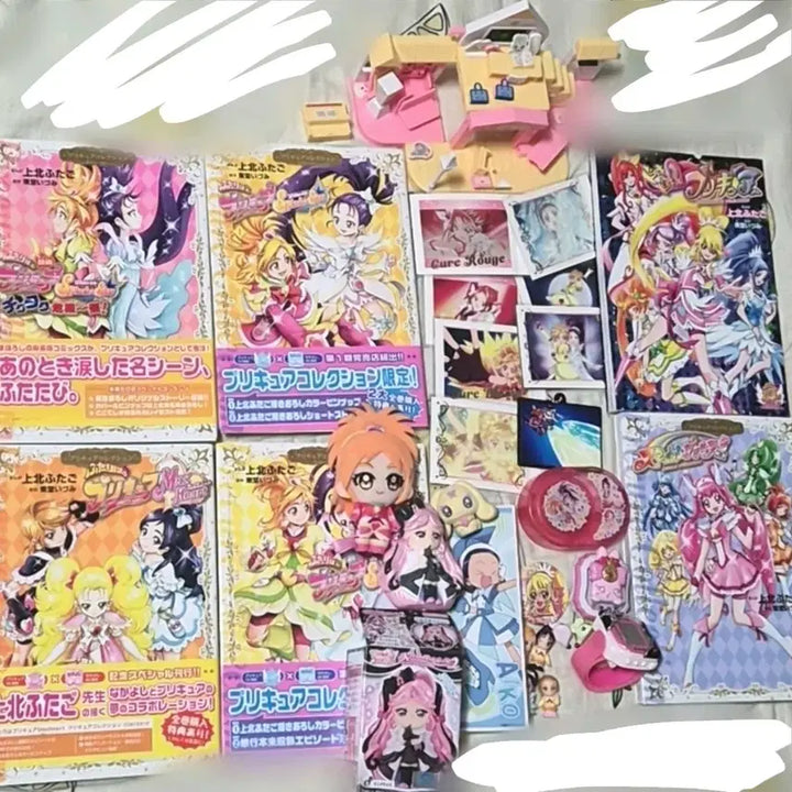 [BUNJANG] Futari wa Pretty Cure Bundle Set - Manga, Plush, Gacha, Figures / 일괄스마일 스플래쉬 두사람은 프리큐어 만화책 누이 가챠 쿠지 고전 피규어