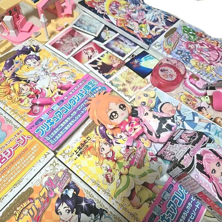[BUNJANG] Futari wa Pretty Cure Bundle Set - Manga, Plush, Gacha, Figures / 일괄스마일 스플래쉬 두사람은 프리큐어 만화책 누이 가챠 쿠지 고전 피규어