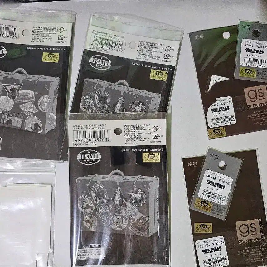 [BUNJANG] One Piece Crocodile Official Sticker Bundle / 원피스 크로커다일 정품 스티커 굿즈 일괄