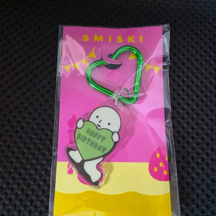 [BUNJANG] Smiski Carabiner Keyring / 스미스키 카라비너 키링