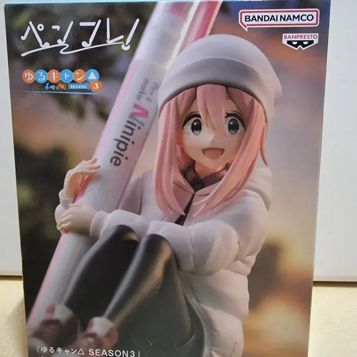 [BUNJANG] Yuru Camp Penfure 3-Figure Bundle Set / 유루캠  펜프레 피규어 3종 세트 일괄