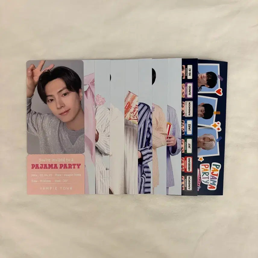 [BUNJANG] ENHYPEN Jay Basic Version World Pajama / 엔하이픈 월드 파자마 제이 베이직 버전