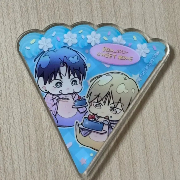 [BUNJANG] Wonroom Jogyonim Spring Sweet Home Cake Magnet Acrylic / 원룸조교님 봄스윗홈 케이크 마그넷 아크릴