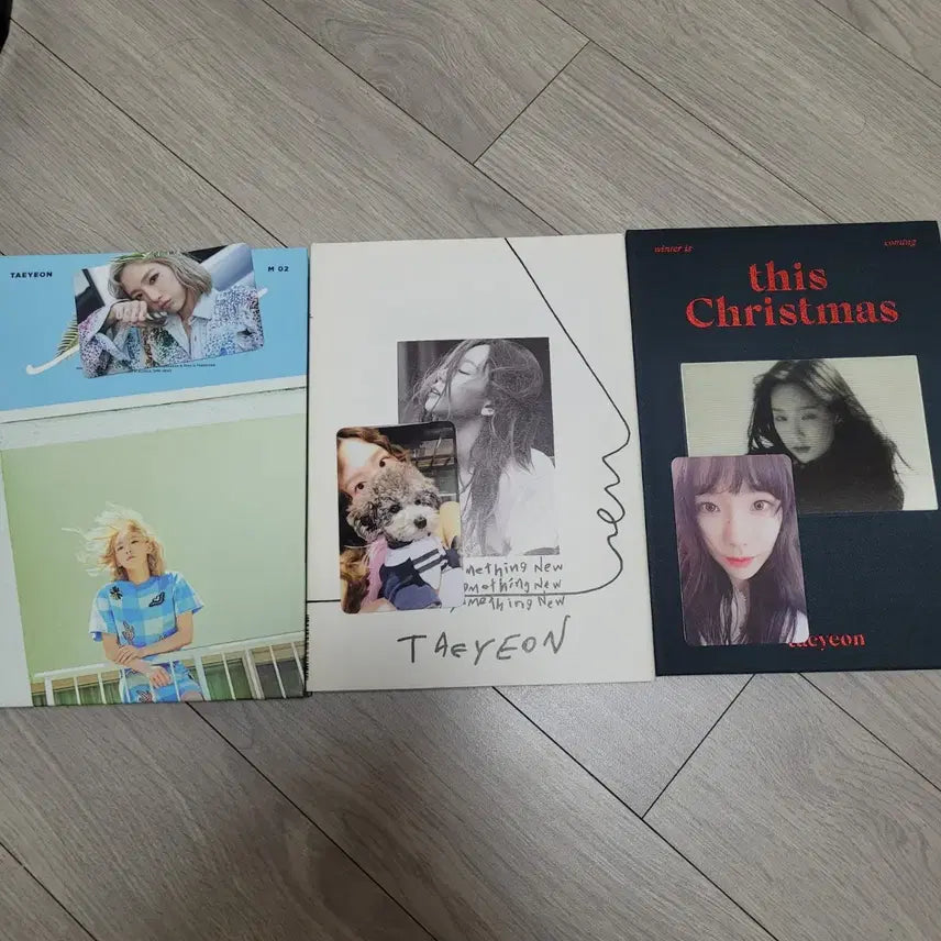 [BUNJANG] Taeyeon Why &amp; This Christmas Album Photocard Set / 태연 why, something new 및 This Christmas 앨범 일괄 포토카드 포함