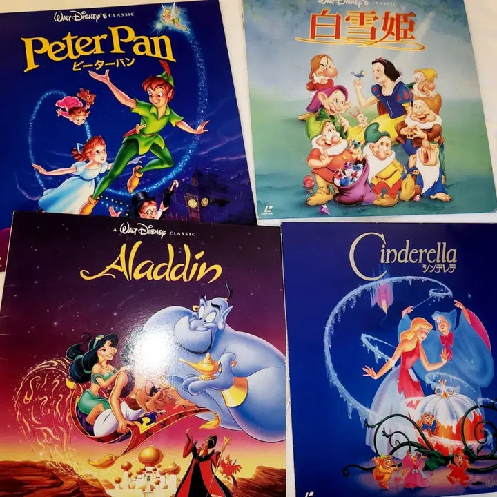 [BUNJANG] Disney Aladdin, Peter Pan, Snow White, Cinderella OST LP / 디즈니 알라딘 피터팬 백설공주 신데렐라 ost lp